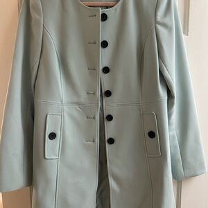 Karl Lagerfeld Women's Light Green Topper Jacket